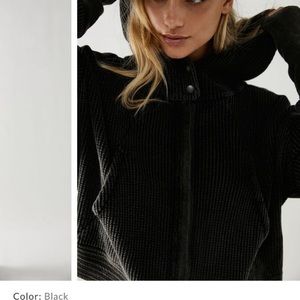 Free people mason hoodie NWOT